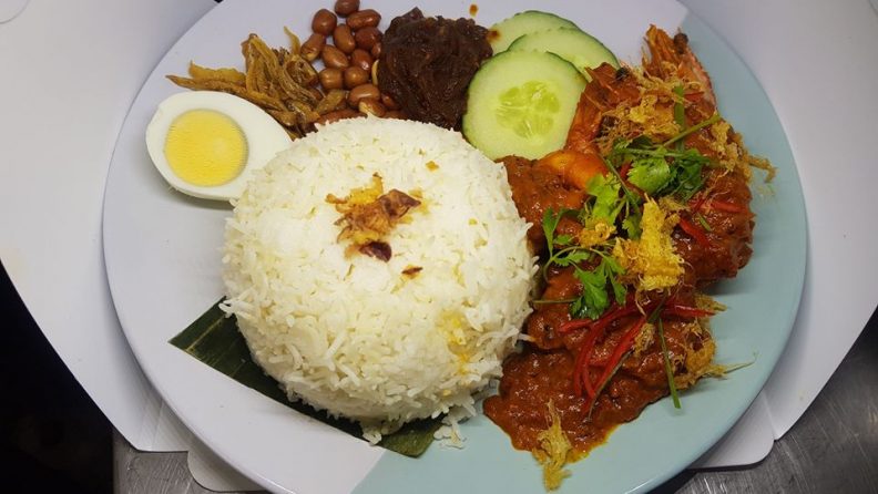 nasi lemak Uncle Man's nasi lemak